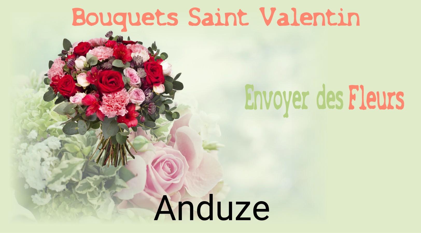Roses de Saint-Valentin livrées à Anduze